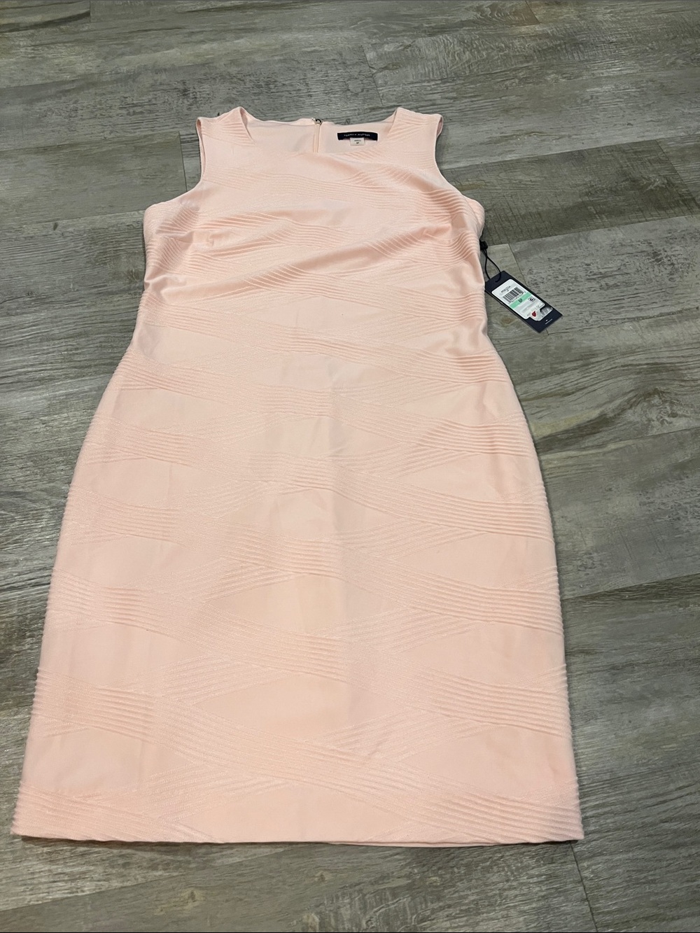 Tommy Hilfiger dress 8P new Sleeveless Pink Sheath Dress - Unknown Brand - Picture 2 of 9